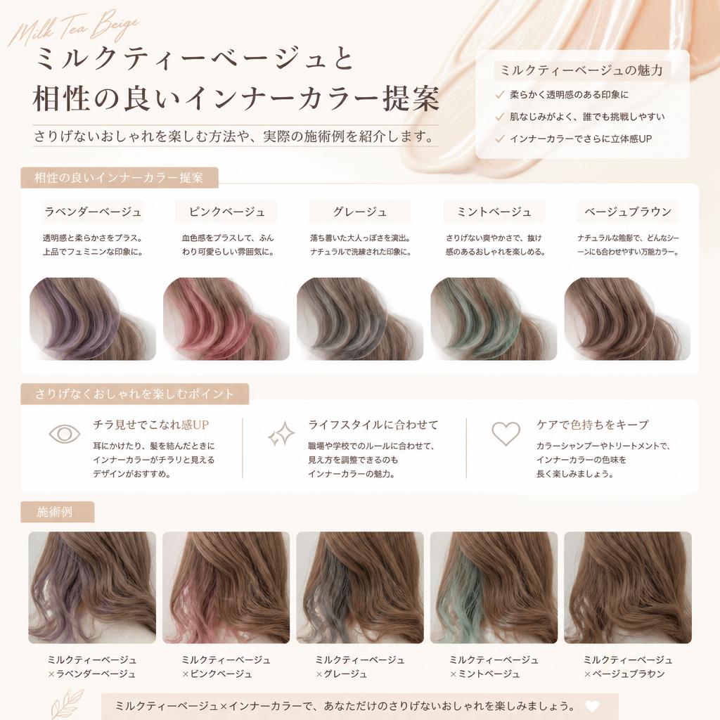 インナーカラー施術の魅力