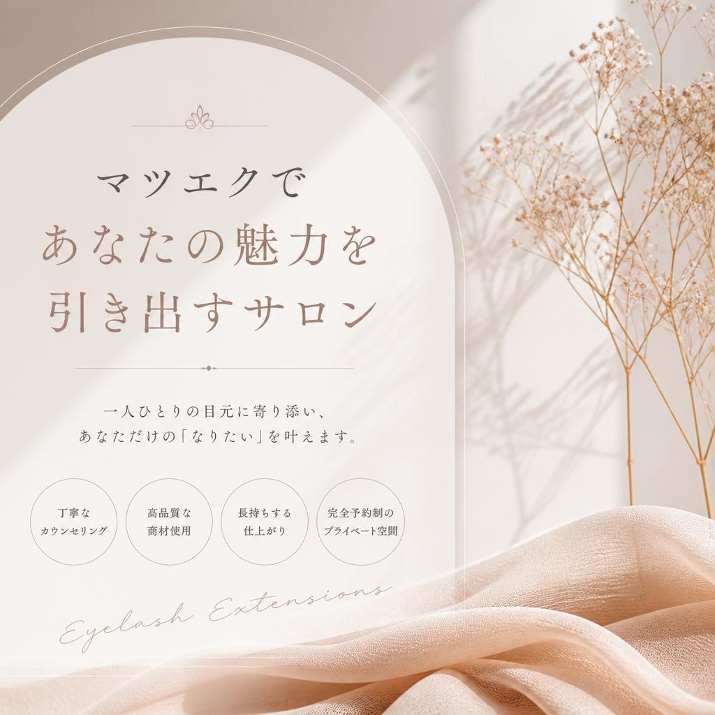マツエクであなたの魅力を引き出すサロン