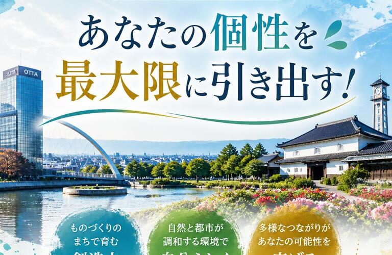 群馬県太田市で、あなたの個性を最大限に引き出す！